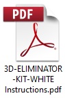 3D-ELIMINATOR-KIT-WHITE Instructions